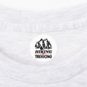 Wandern oder Trekking Etiketten (Befestigt)