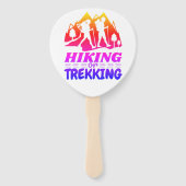Wandern oder Trekking Fächer (Rückseite)