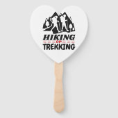 Wandern oder Trekking Fächer (Rückseite)