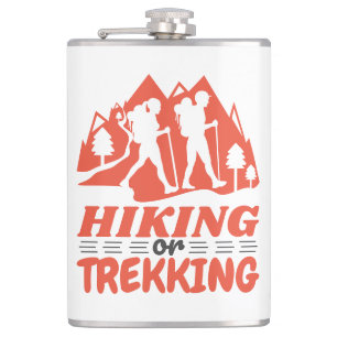 Wandern oder Trekking Flachmann