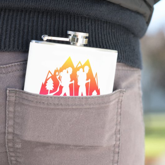 Wandern oder Trekking Flachmann (Beispiel)