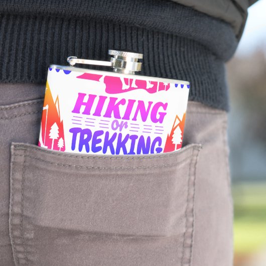 Wandern oder Trekking Flachmann (Beispiel)