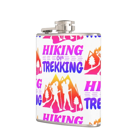 Wandern oder Trekking Flachmann (Links)