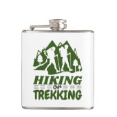 Wandern oder Trekking Flachmann (Vorderseite)