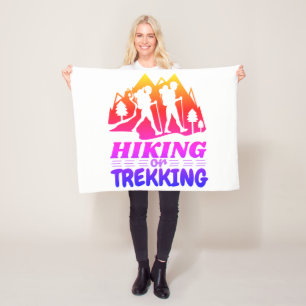 Wandern oder Trekking Fleecedecke