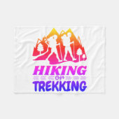 Wandern oder Trekking Fleecedecke (Vorderseite (Horizontal))