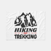 Wandern oder Trekking Fleecedecke (Vorderseite (Horizontal))
