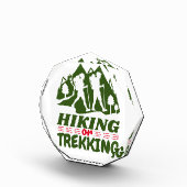 Wandern oder Trekking Fotoblock (Rechts)
