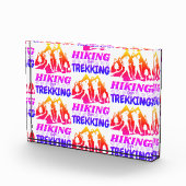 Wandern oder Trekking Fotoblock (Rechts)