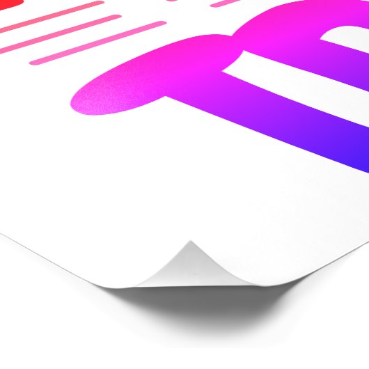 Wandern oder Trekking Fotodruck (Ecke)