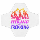 Wandern oder Trekking Fußball (Flach)