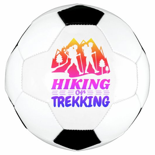 Wandern oder Trekking Fußball (Vorderseite)