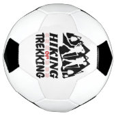 Wandern oder Trekking Fußball (Gedreht)