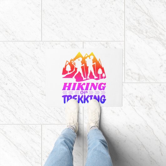 Wandern oder Trekking Fußmatte (Indoor)