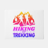 Wandern oder Trekking Fußmatte (Vorderseite)
