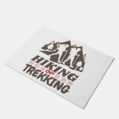 Wandern oder Trekking Fußmatte (Schrägansicht)