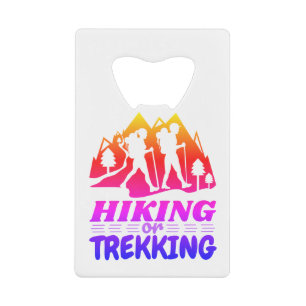 Wandern oder Trekking Geldbeutel Flaschenöffner