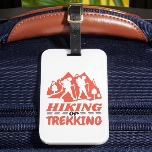 Wandern oder Trekking Gepäckanhänger (Vorderseite Insitu 2)