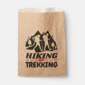 Wandern oder Trekking Geschenktütchen (Vorderseite)