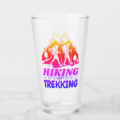 Wandern oder Trekking Glas (Rückseite)