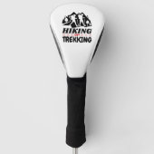 Wandern oder Trekking Golf Headcover (Vorderseite)