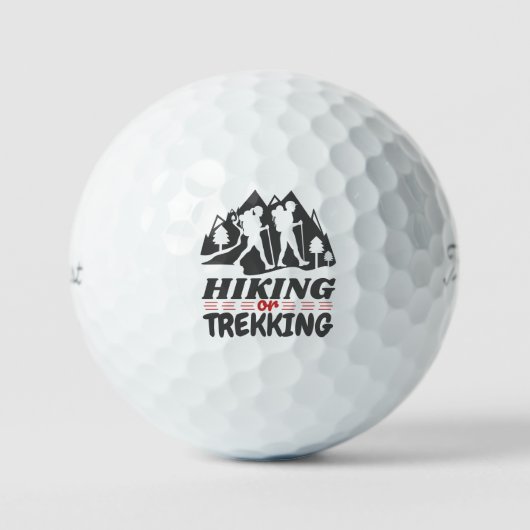 Wandern oder Trekking Golfball (Vorderseite)
