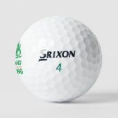 Wandern oder Trekking Golfball (Logo)