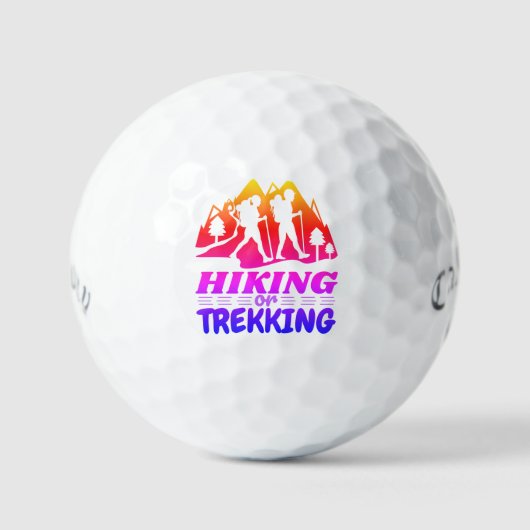 Wandern oder Trekking Golfball (Vorderseite)
