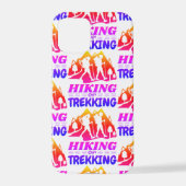 Wandern oder Trekking iPhone Hülle (Rückseite)