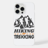 Wandern oder Trekking iPhone Hülle (Rückseite)