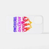 Wandern oder Trekking iPhone Hülle (Rückseite (Horizontal))