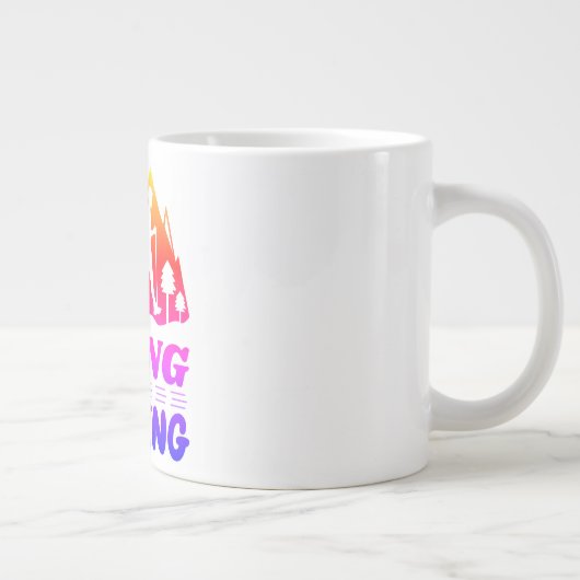 Wandern oder Trekking Jumbo-Tasse (Rechts)