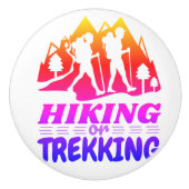 Wandern oder Trekking Keramikknauf (Vorderseite)