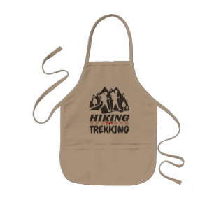 Wandern oder Trekking Kinderschürze