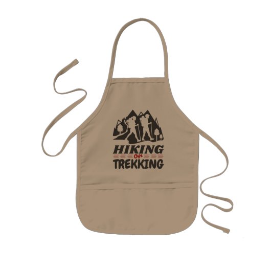 Wandern oder Trekking Kinderschürze (Vorne)
