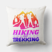 Wandern oder Trekking Kissen (Rückseite)