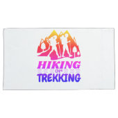 Wandern oder Trekking Kissenbezug (Vorderseite-Rechts)