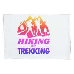 Wandern oder Trekking Kissenbezug
