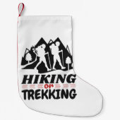 Wandern oder Trekking Kleiner Weihnachtsstrumpf (Vorderseite)