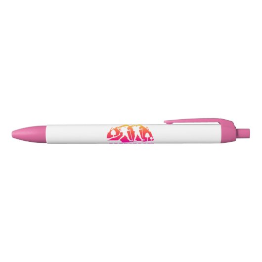 Wandern oder Trekking Kugelschreiber (Oberseite)