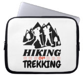 Wandern oder Trekking Laptopschutzhülle (Vorderseite)