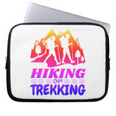 Wandern oder Trekking Laptopschutzhülle (Vorderseite)
