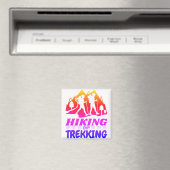 Wandern oder Trekking Magnet (In Situ (Geschirrspüler))