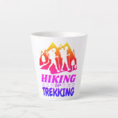 Wandern oder Trekking Milchtasse (Vorderseite)