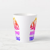 Wandern oder Trekking Milchtasse (Vorderseite)