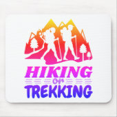 Wandern oder Trekking Mousepad (Vorne)