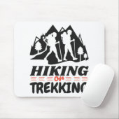 Wandern oder Trekking Mousepad (Mit Mouse)