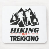Wandern oder Trekking Mousepad (Vorne)