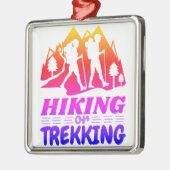 Wandern oder Trekking Ornament Aus Metall (Links)