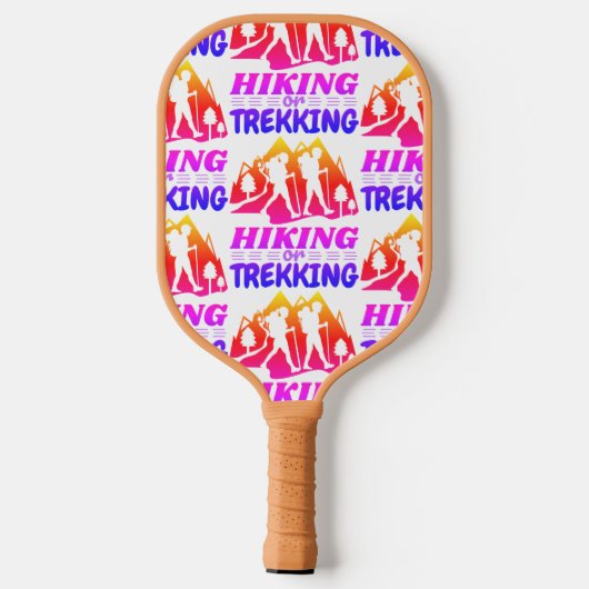 Wandern oder Trekking Pickleball Schläger (Rückseite)